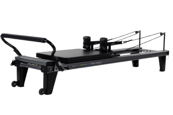 Allegro Reformer Pilates equipment with adjustable footbar.
