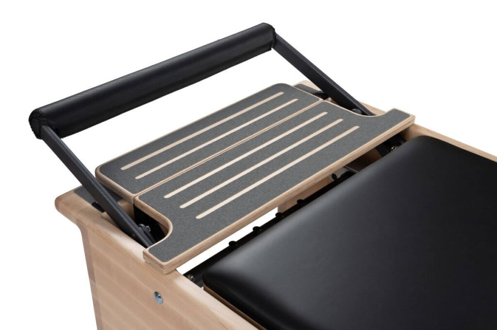 Balanced Body Studio Standing Platform Extender on Reformer.