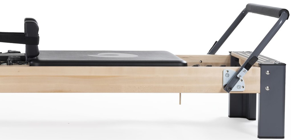 Stylish frame and durable graphite legs of Pilates equipment