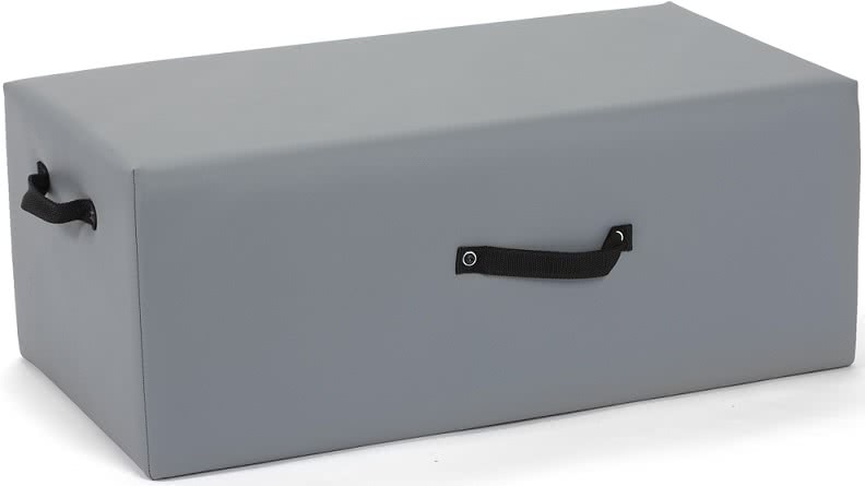 Стандартный сидячий бокс для упражнений на реформере с ручками.